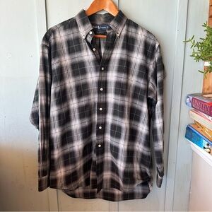 Ralph Lauren Black and White Plaid Men's Shirt